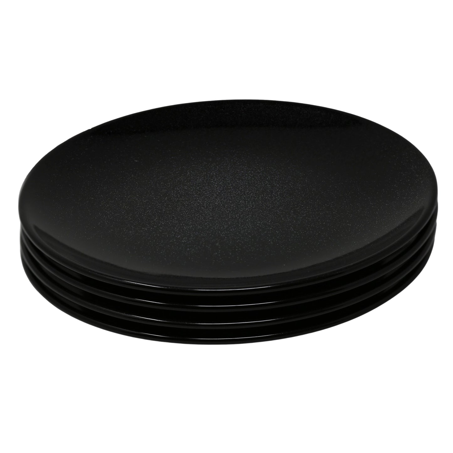 Black Moon Round Plate Set