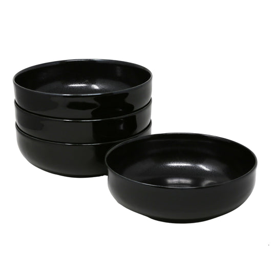 Black Moon Round Bowl Set