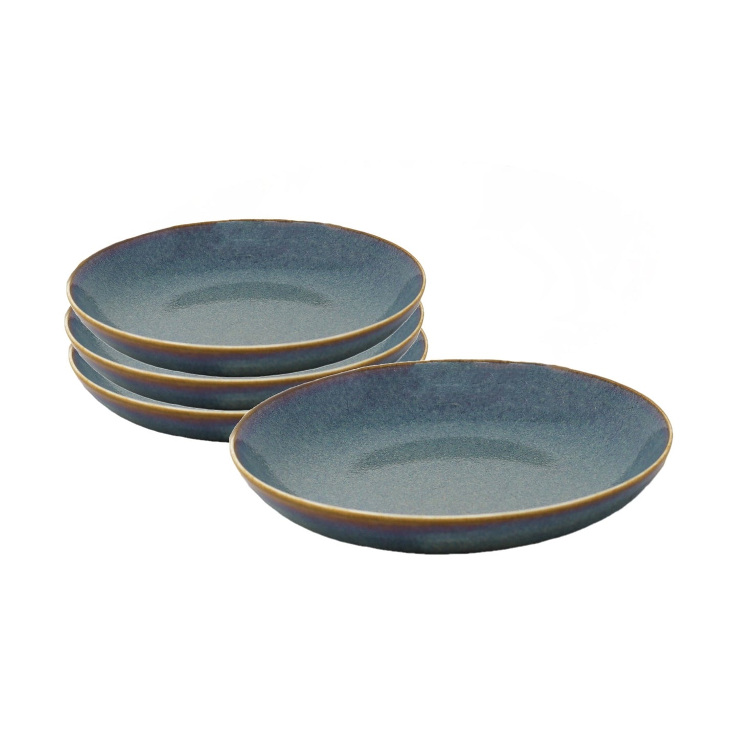 Azure Round Soup Plate Set